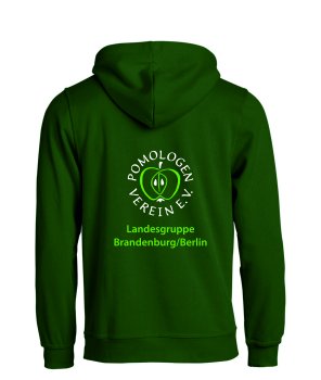 Pomologen Verein Hoody Flaschengrün